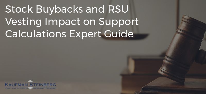 Stock Buybacks and RSU Vesting Impact on Support Calculations Expert Guide
