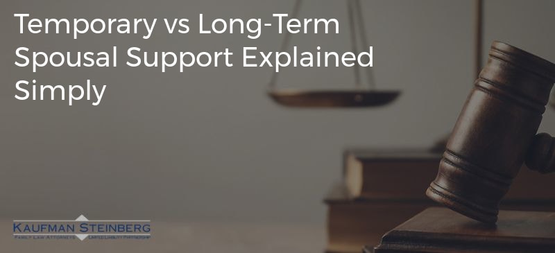 Temporary vs Long-Term Spousal Support Explained Simply
