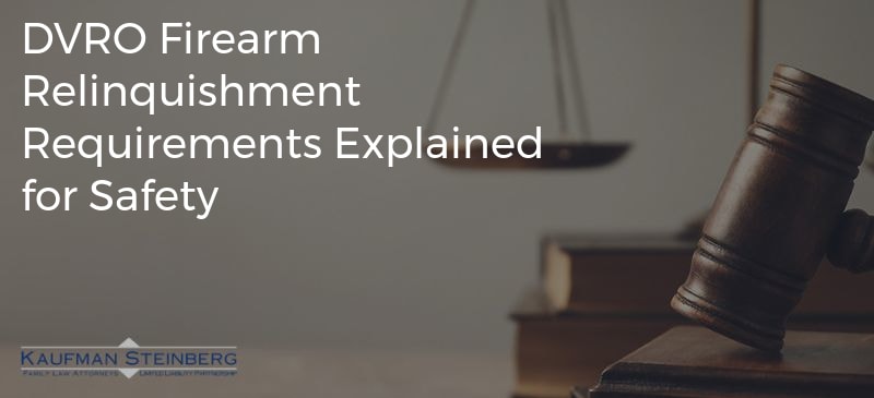 DVRO Firearm Relinquishment Requirements Explained for Safety