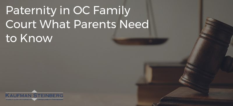 Paternity in OC Family Court What Parents Need to Know